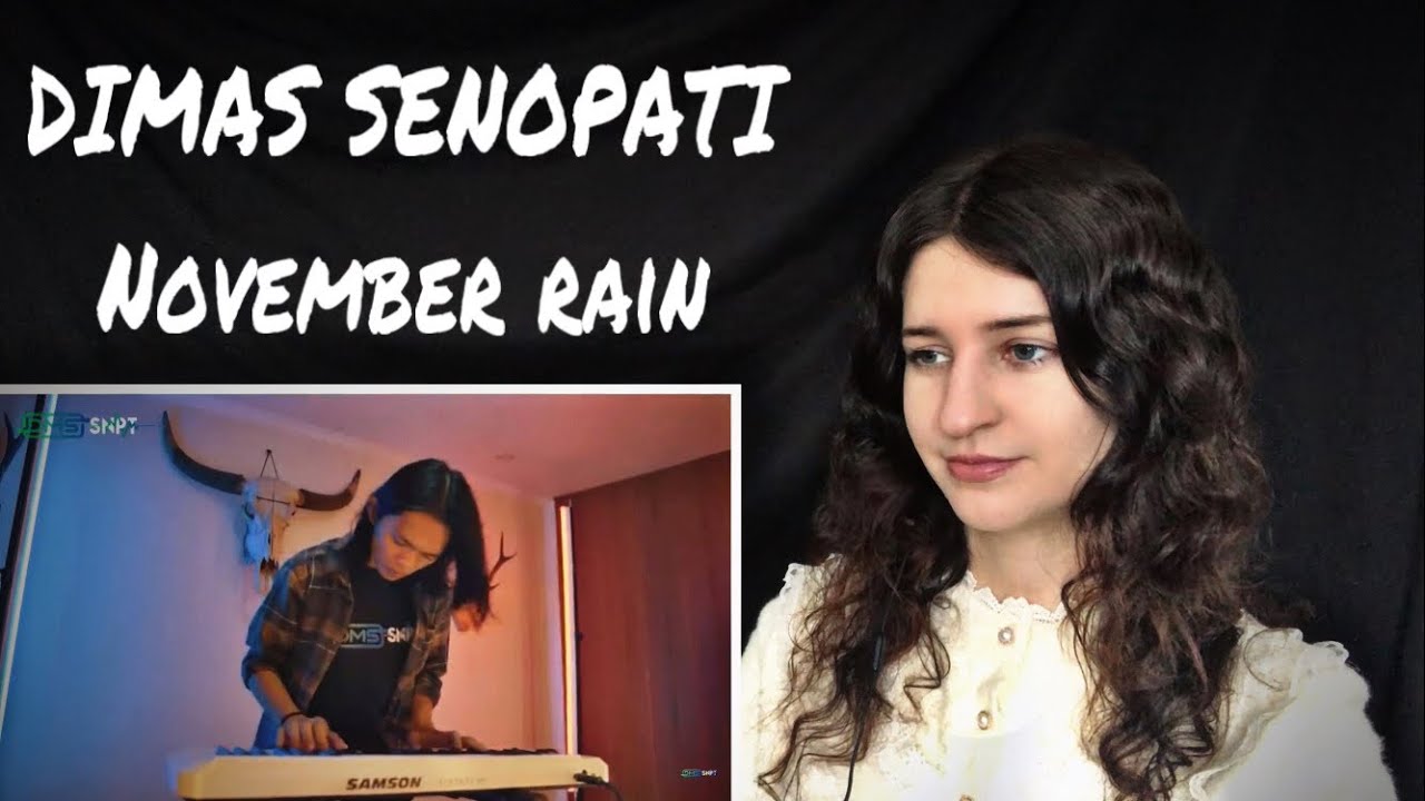 Dimas Senopati - November Rain - Guns N Roses [Reaction Video]