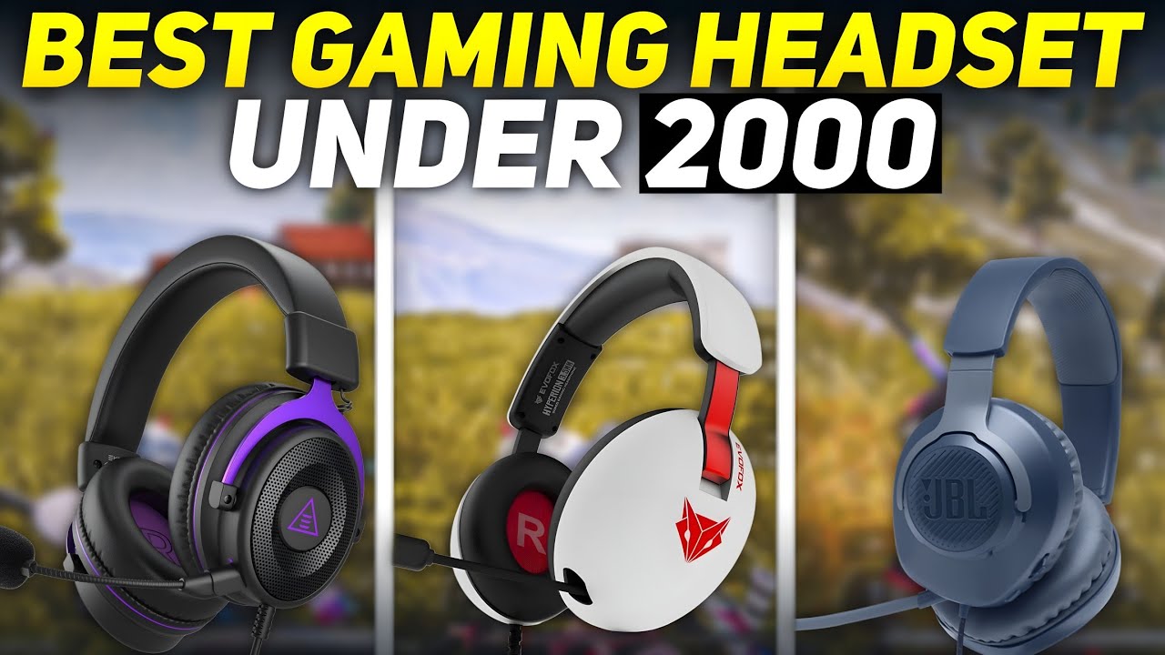 TOP 3 BEST GAMING HEADPHONES UNDER 2000 RS 🥶 BEST HEADPHONES FOR BGMI GAMING UNDER 2000 RS