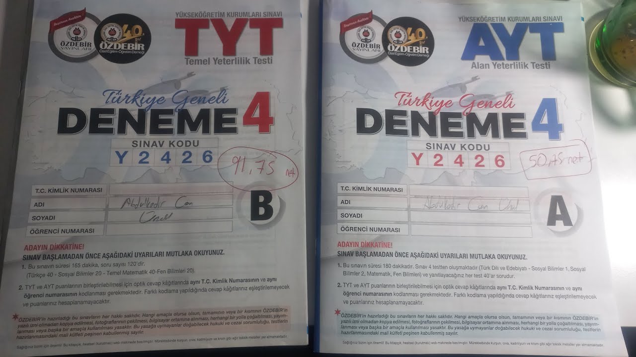 ÖZDEBİT TG-4 TYT/AYT SONUCUM,YORUMUM #yks2026 #yks #ayt #tyt #özdebir #özdebirtyt #ykstavsiye #ösym