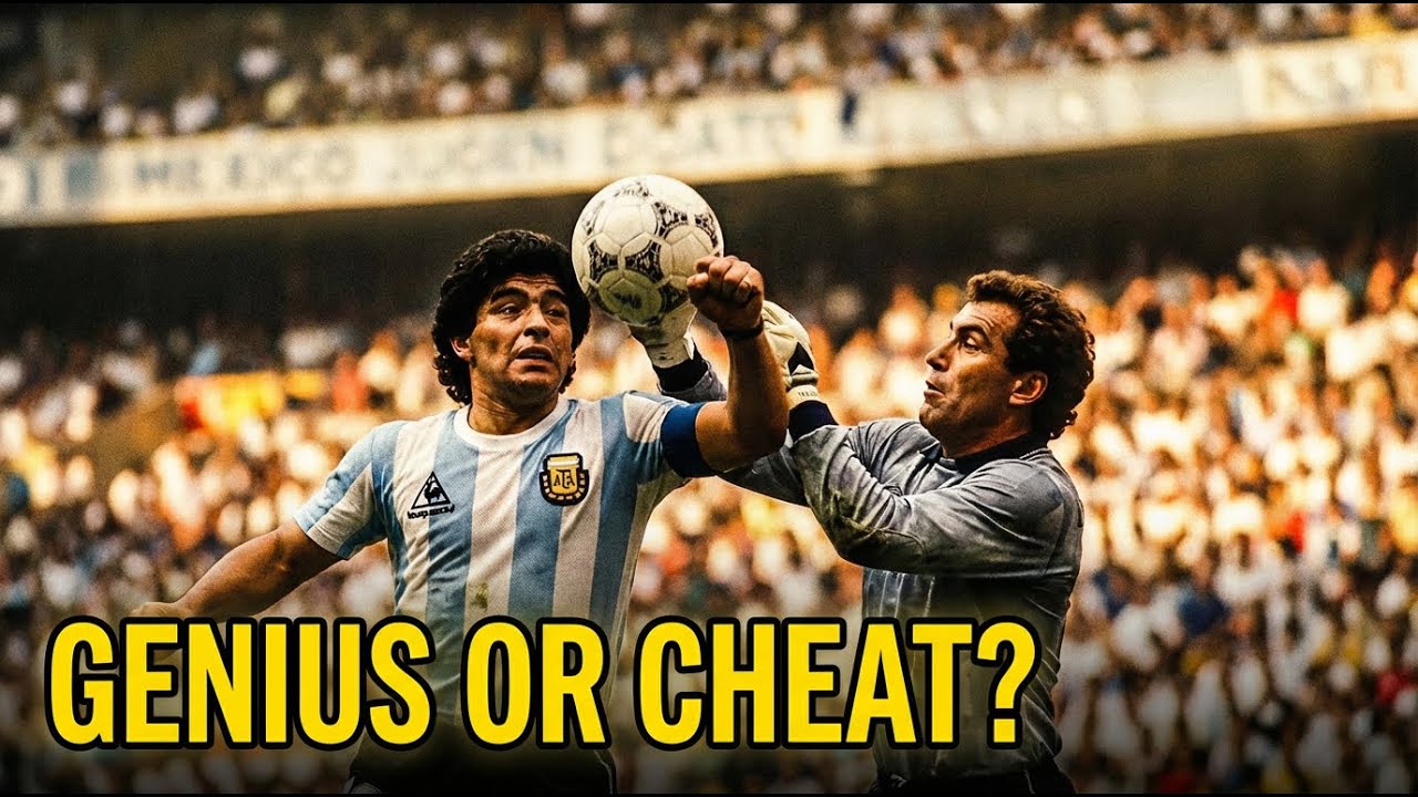 Maradona's Masterplan: The Greatest Scam in Football History #maradon'sGoalOfCentury #handOfGod