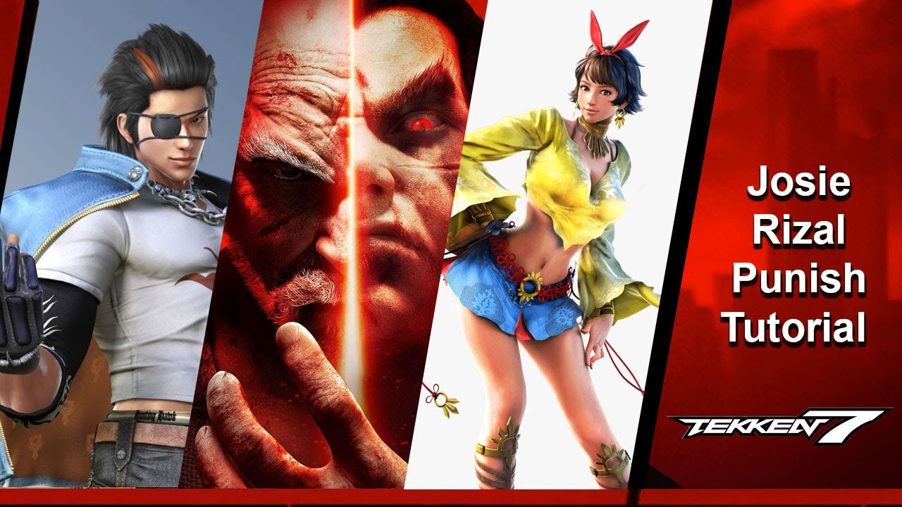 Tekken 7 josie punishment breakdowns tutorial