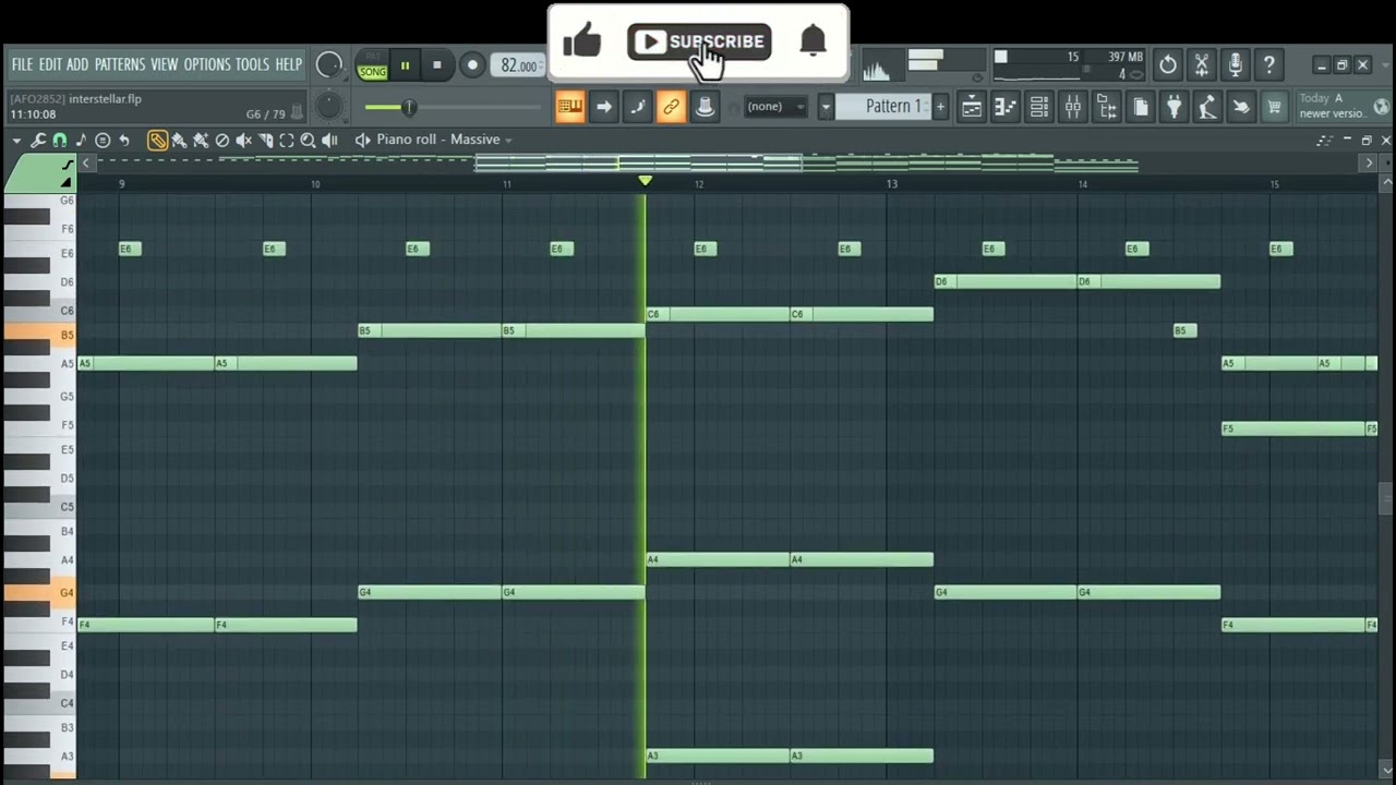 Interstellar Main Theme - FL Studio 2026 Remake (Massive VST)