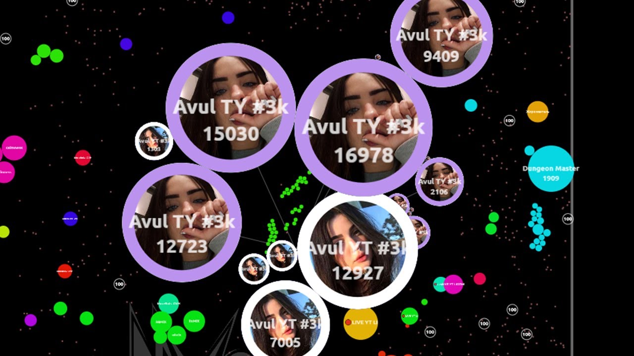 AGAR.IO - MULTIBOX TAKEOVER #21 || Avul