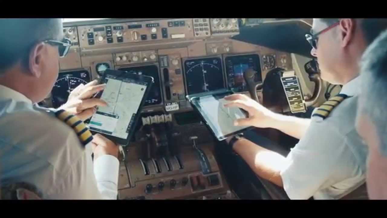 iPad в качестве электронного бортового портфеля (EFB)