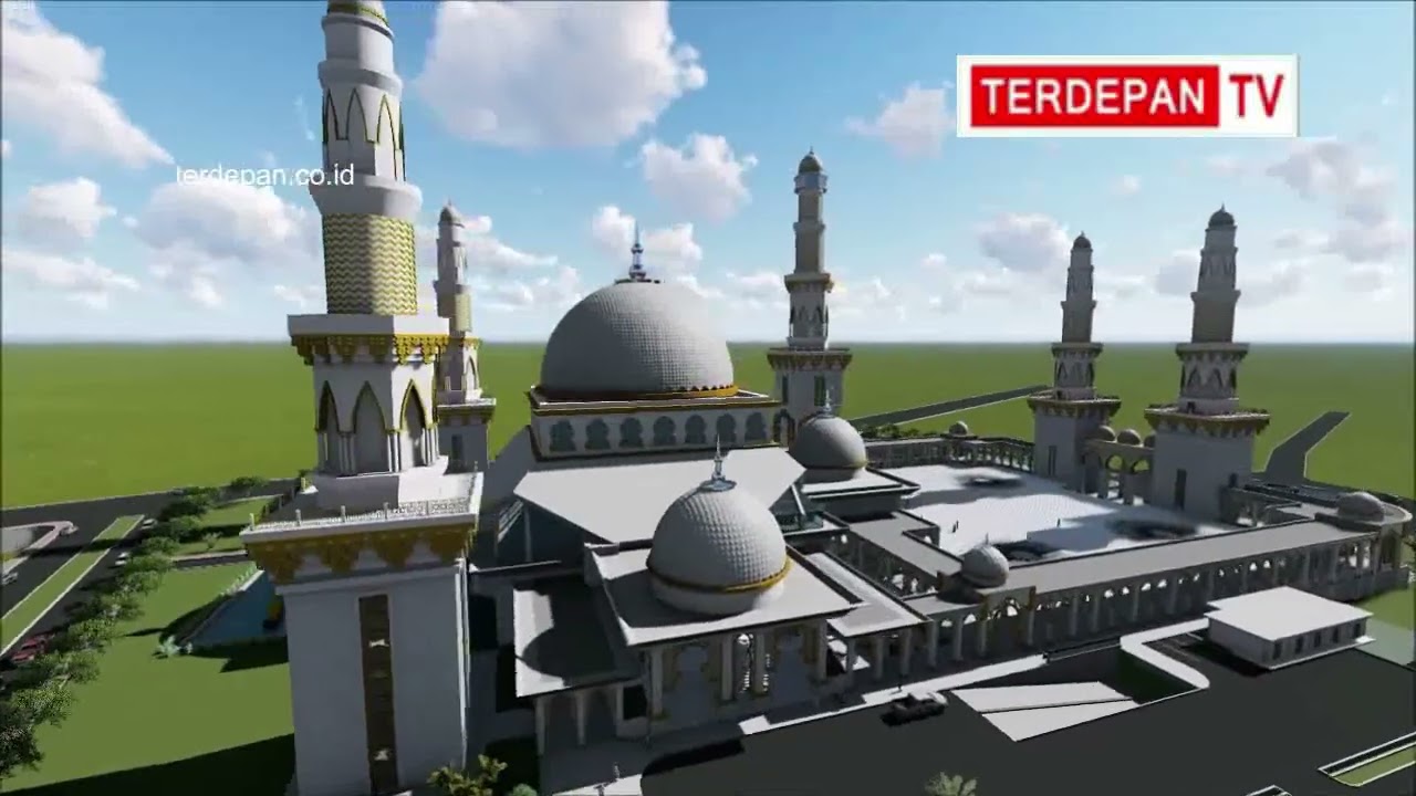 Desain Terindah Masjid Agung Batam