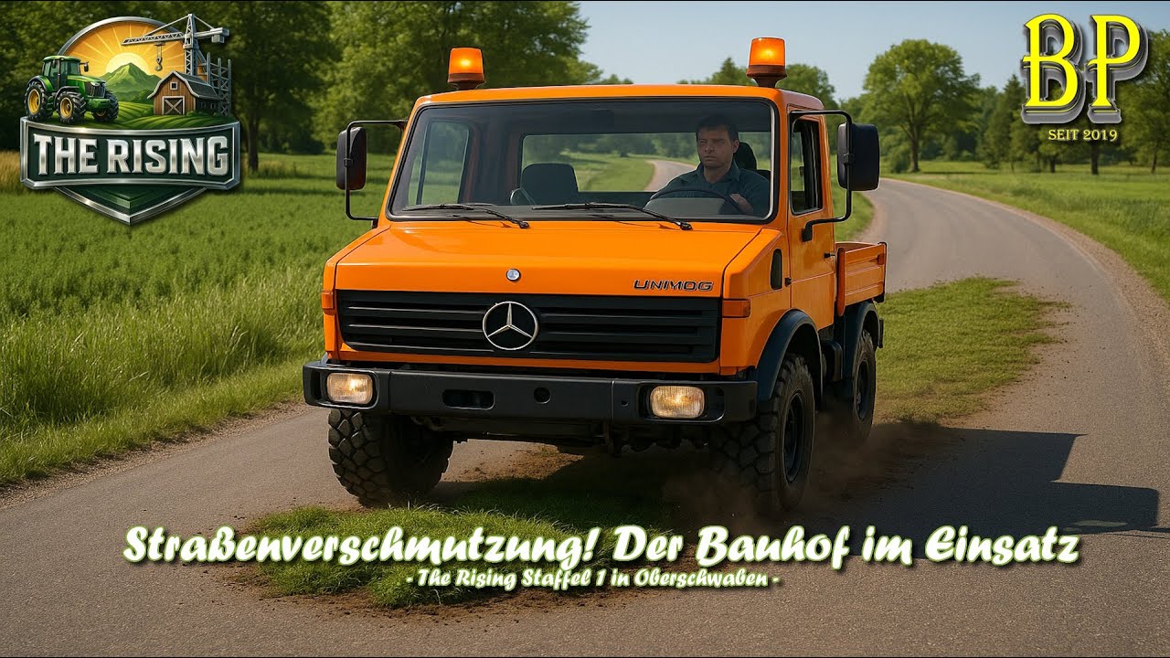 LS25 The Rising #086 - Straßenverschmutzung! Der Bauhof im Einsatz | Staffel 1 in Oberschwaben