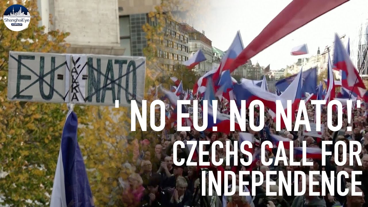 'Czech Republic First!' Thousands rally in Prague calling for new government, military neutrality