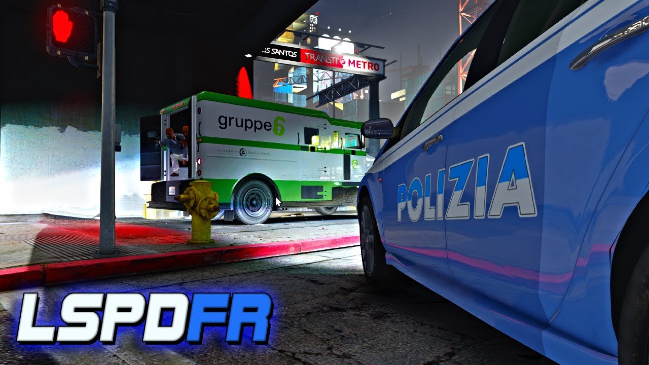GTA 5 LSPDFR ITA | Carabiniere: rapina sventata e inseguimento!