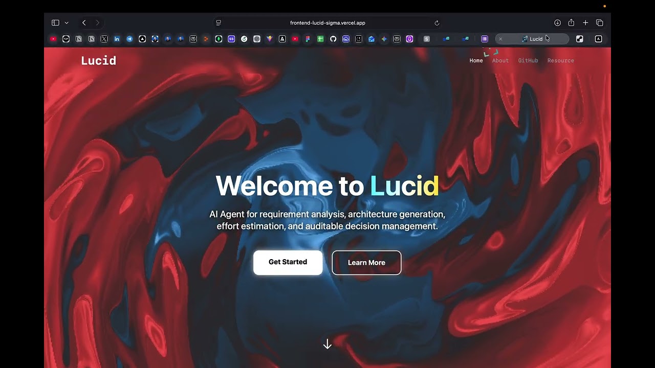 Lucid – Agentic AI Decision Intelligence System | Powered by Archestra
