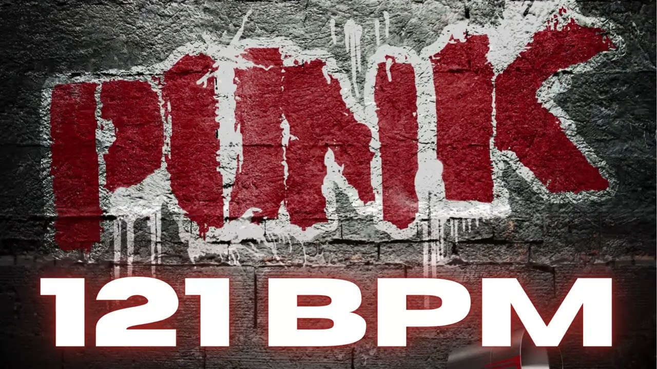 121 BPM - Punk Rock Drum Beat - Loop 1