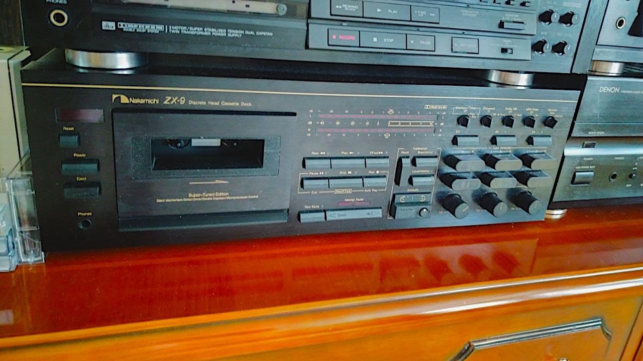 Nakamichi zx-9 Мифы о кассетах. Эпизод 2. #лучшаякассетнаядека20века  #источникзвука21века Накамичи