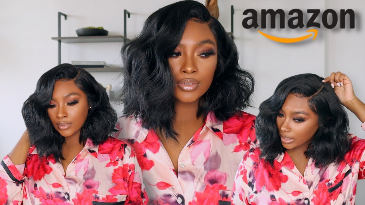 😍$37 NATURAL LOOKING ASYMMETRICAL MESSY BOB| BOBBI BOSS SELIA WIG INSTALL+REVIEW|SyntheticWigSeries