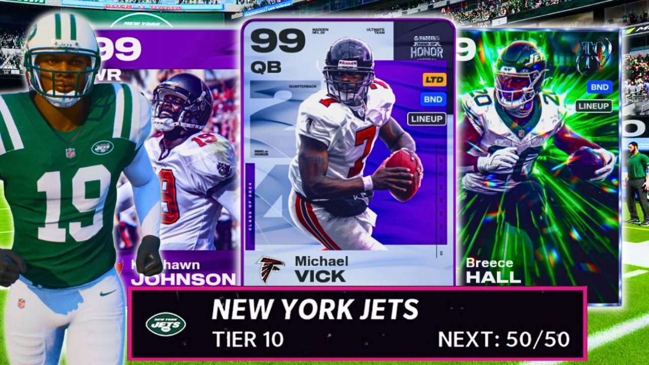 Тематическая команда &laquo;Нью-Йорк Джетс&raquo;! | Madden 26 Ultimate Team