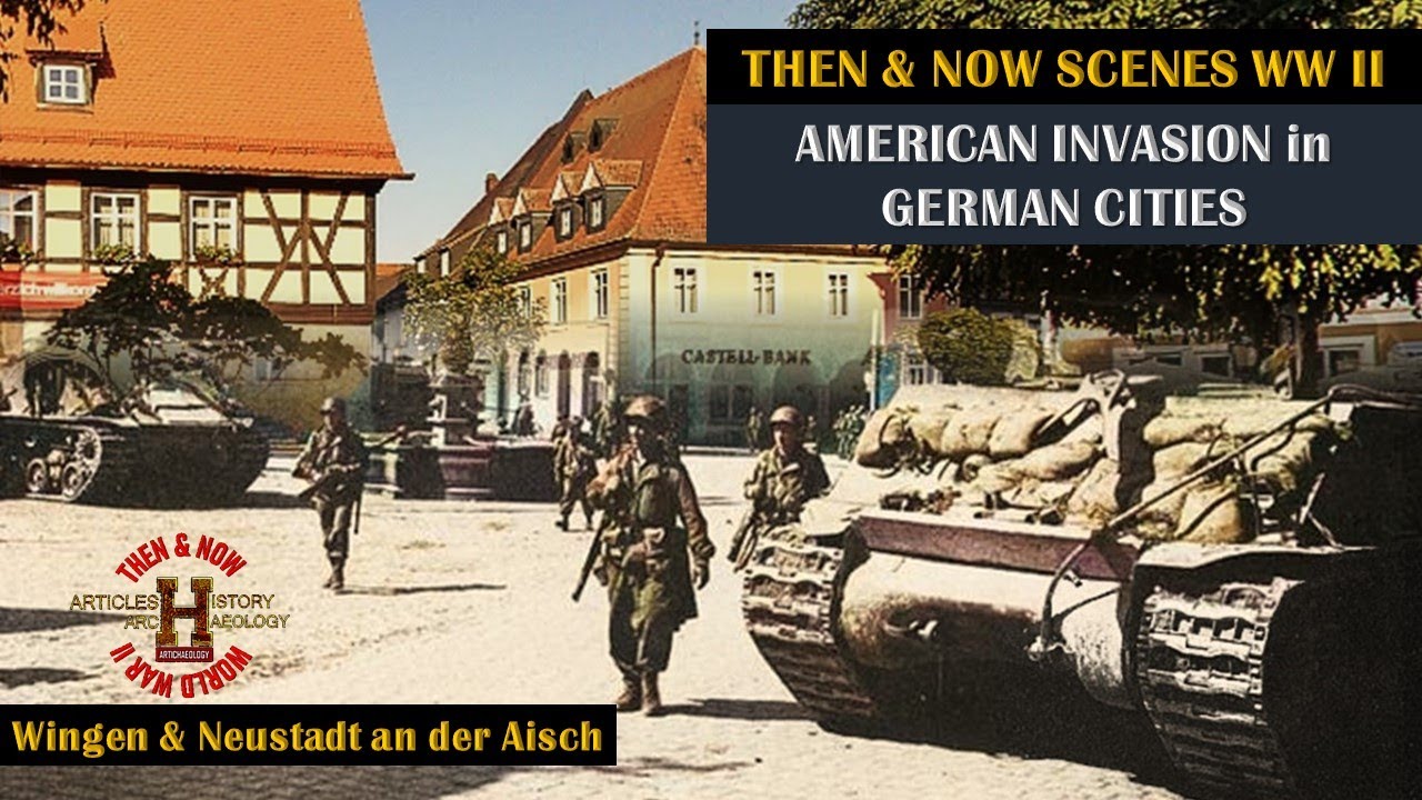 AMERICAN INVASION in GERMAN CITIES  WINGEN & Neustadt an der Aisch