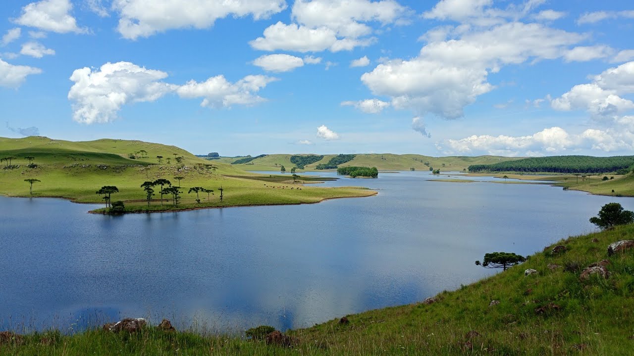 Acampamento na  Barragem do Blange , serra gaúcha 