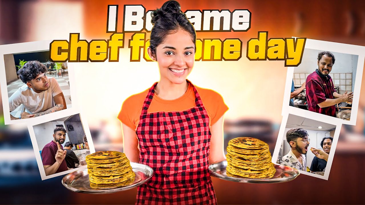 NEW GODLIKE CHEF? 🤣 MADE 50 PARANTHA’s  FOR EVERYONE