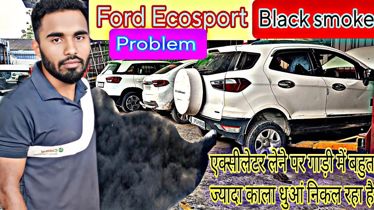 Ford Ecosport black smoke and pickup problem/solution/ Egr/Turbo/cleaning #FordEcoSport