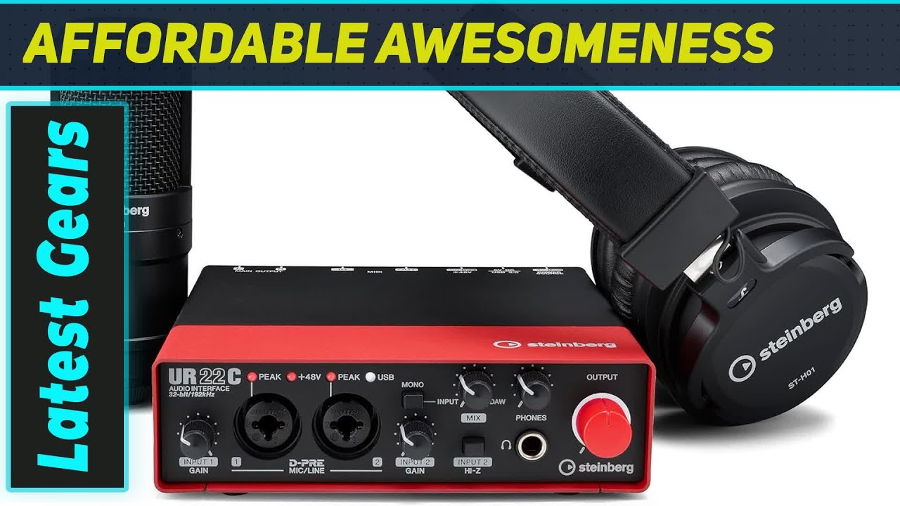 ReviewSteinberg UR22C Recording Pack: The Ultimate Home Studio Upgrade