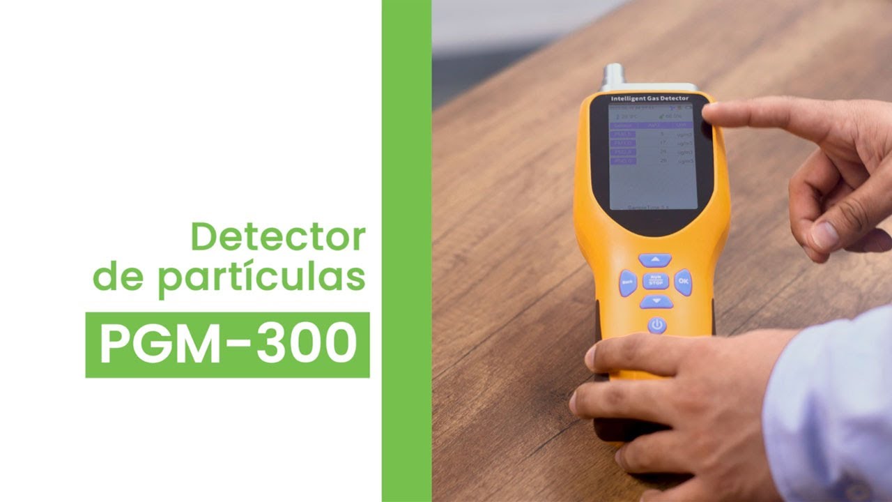 PGM-300 Detector de partículas ¿Qué es y cómo se usa?
