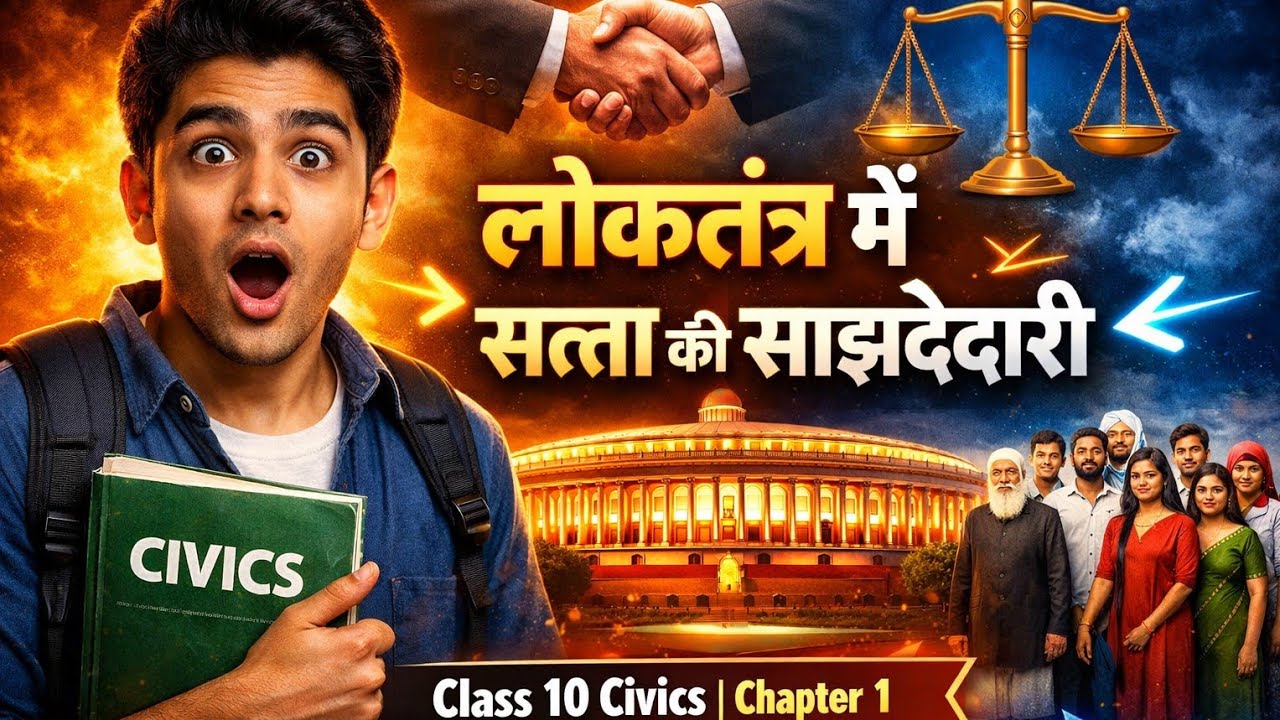 Class 10 Political Science Chapter 1 सत्ता की साझेदारी| Bihar Board 2027