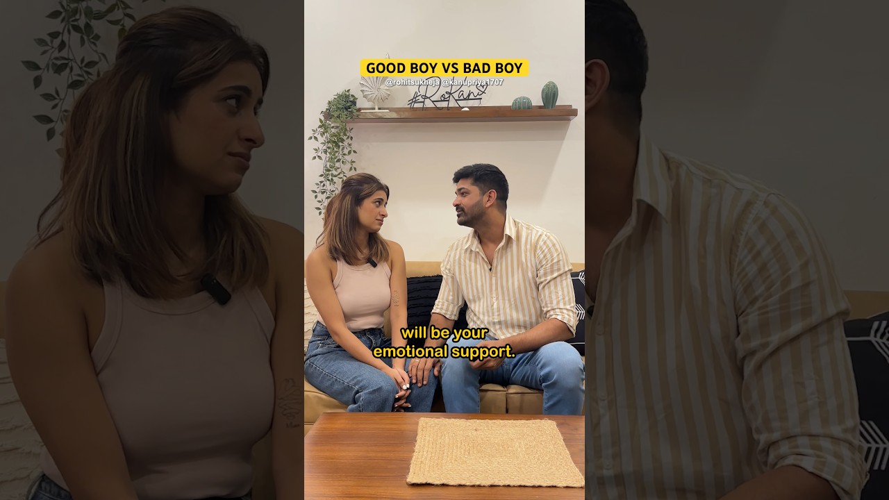 Good boy VS Bad boy #funny #comedy #couple #explore #shorts #goodboy #badboy