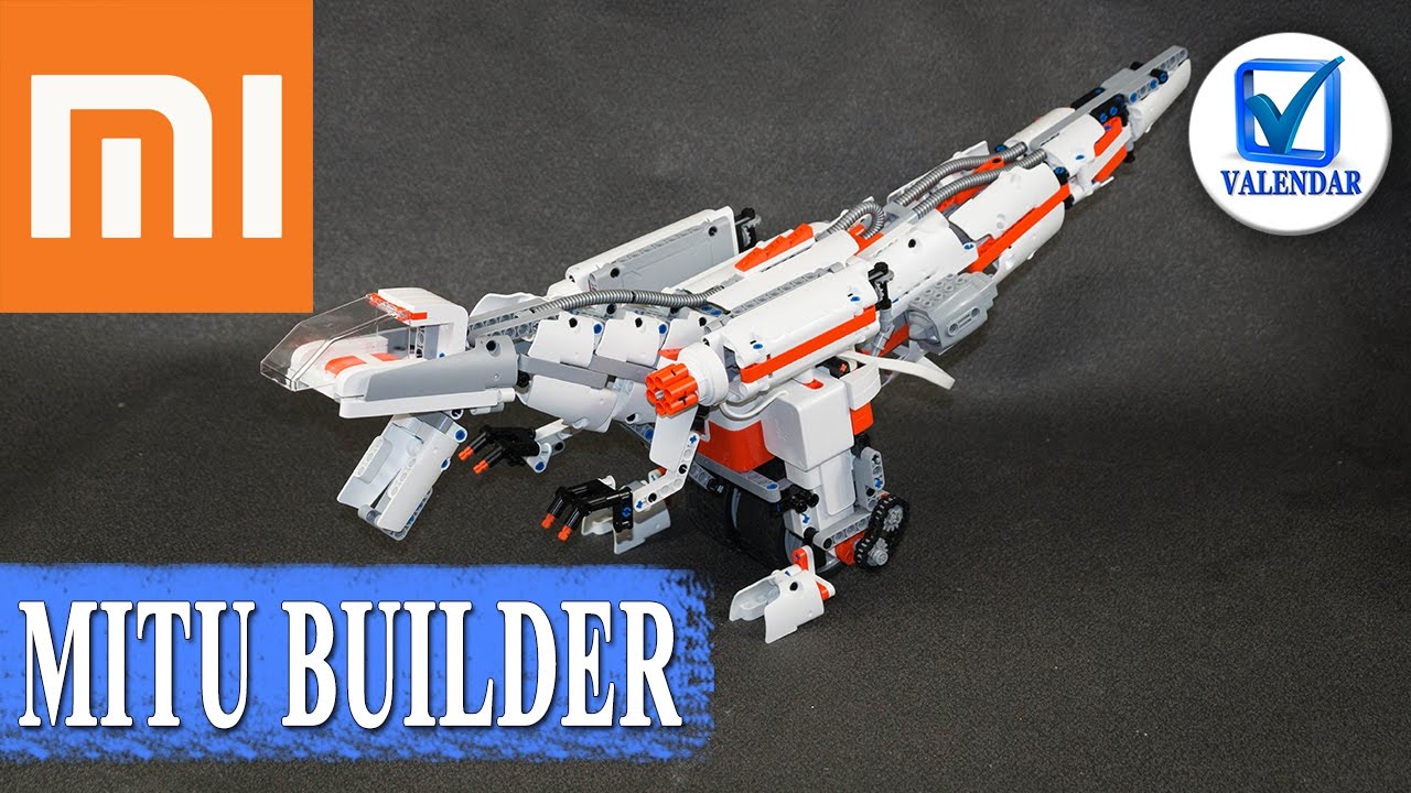 Xiaomi MITU BUILDER DIY собираем динозавра из деталей конструктора
