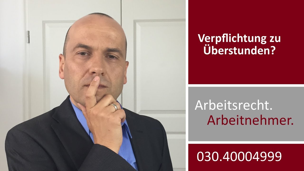 Überstunden - Ist der Arbeitnehmer verpflichtet, Überstunden zu leisten? | Fachanwalt Bredereck