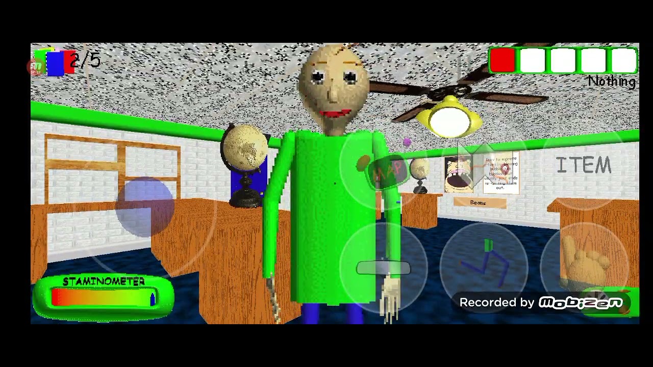 Setting all settings to maximum - baldi's basics plus 0.13.1 android