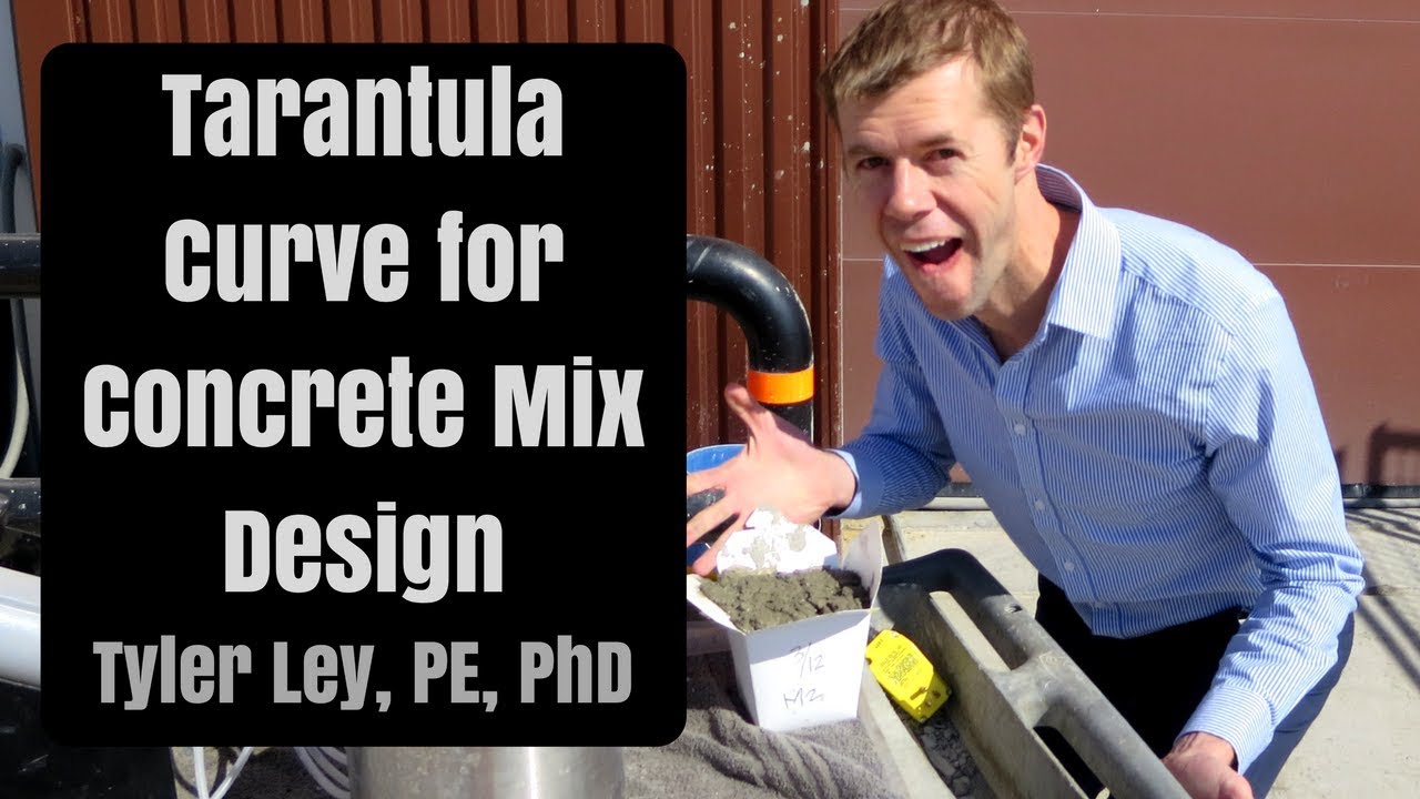 Concrete Mix Design with the Tarantula Curve