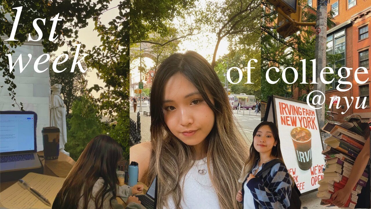 The First Week of College at NYU | Senior Year