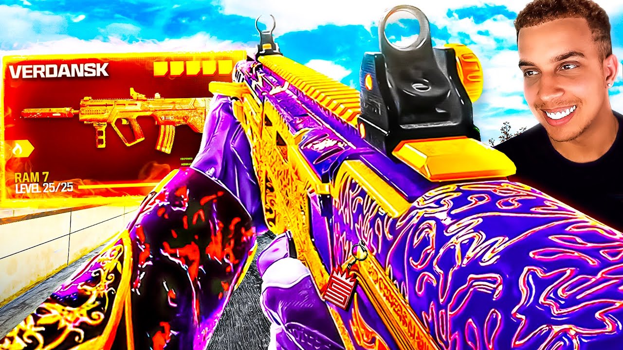 The OG RAM 7 has NO RECOIL in Warzone Verdansk!