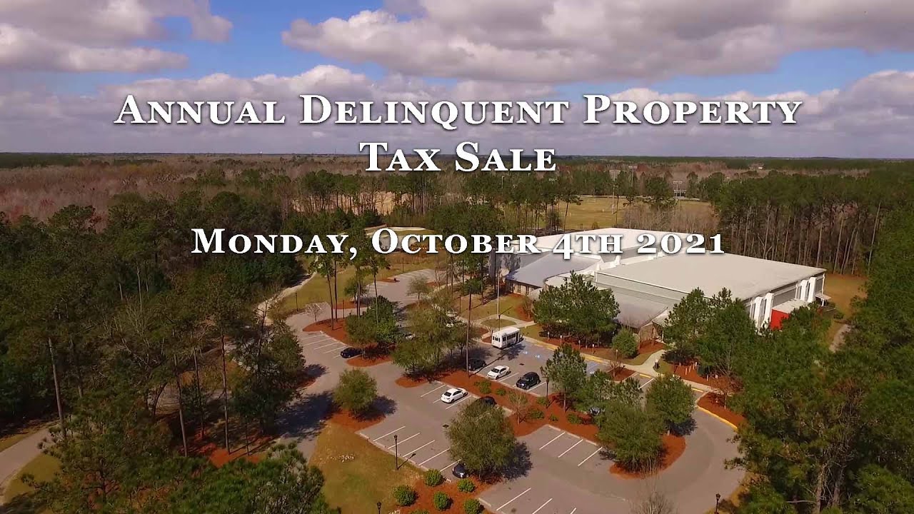 Annual Delinquent Property Sale Monday, October 4, 2021