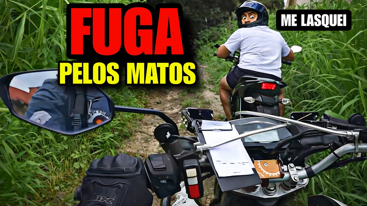 FUGAS DE MOTO QUE DERAM MUITO ERRAD😳 (EP.405)