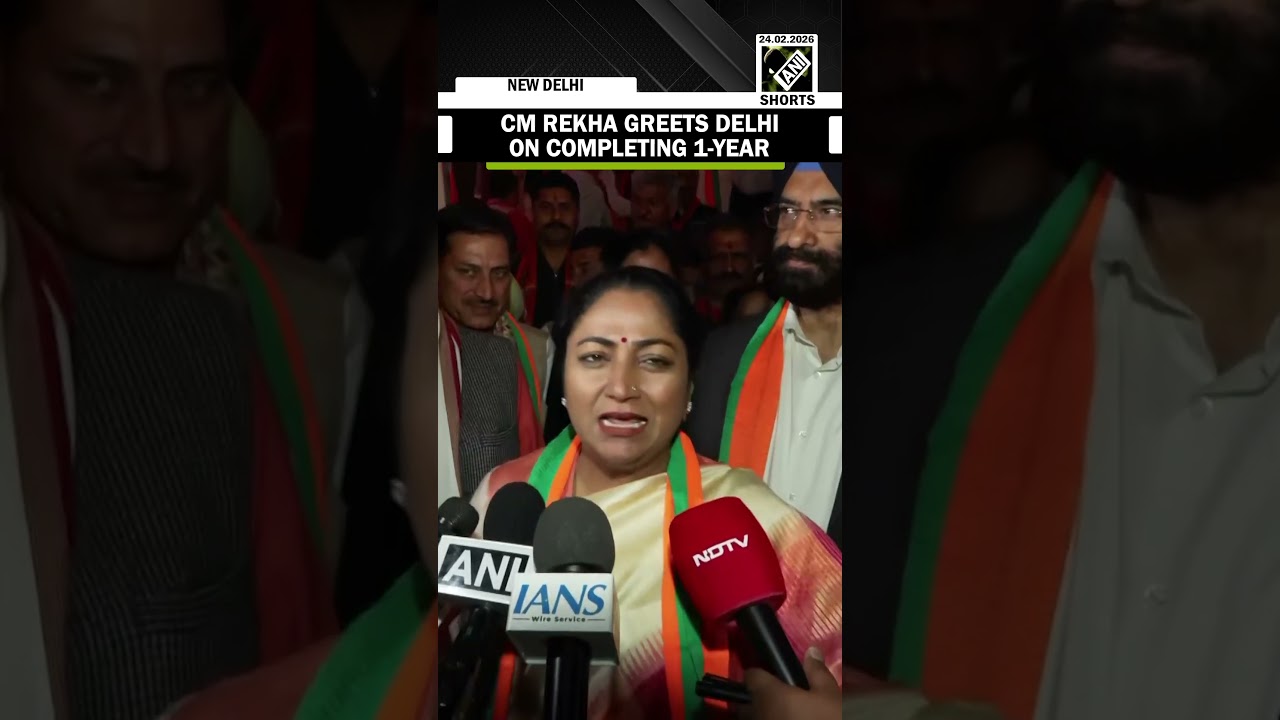 CM Rekha Gupta greets Delhi on completion of govt&rsquo;s first anniversary, hails progress
