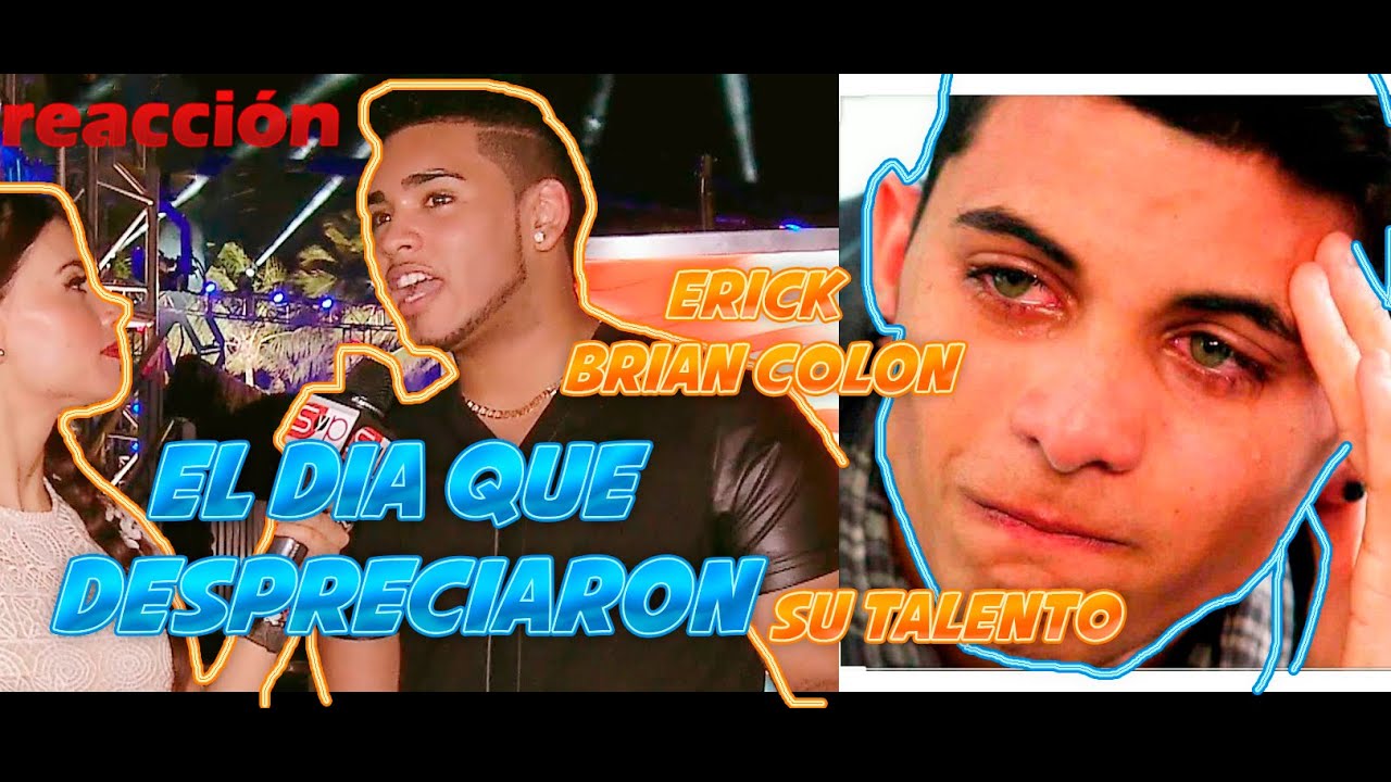 Erick Brian Colón FUE SUBESTIMADO EN LA BANDA INTEGRANTE DE CNCO