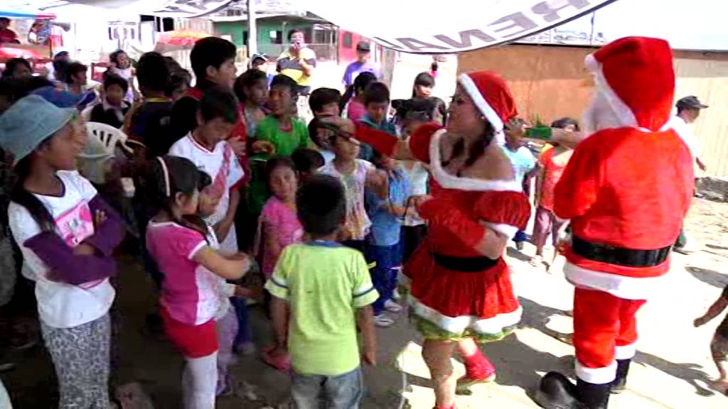 CHOCOLATADA NAVIDEÑA PARA LOS NIÑOS DE PACHACUTEC 2013