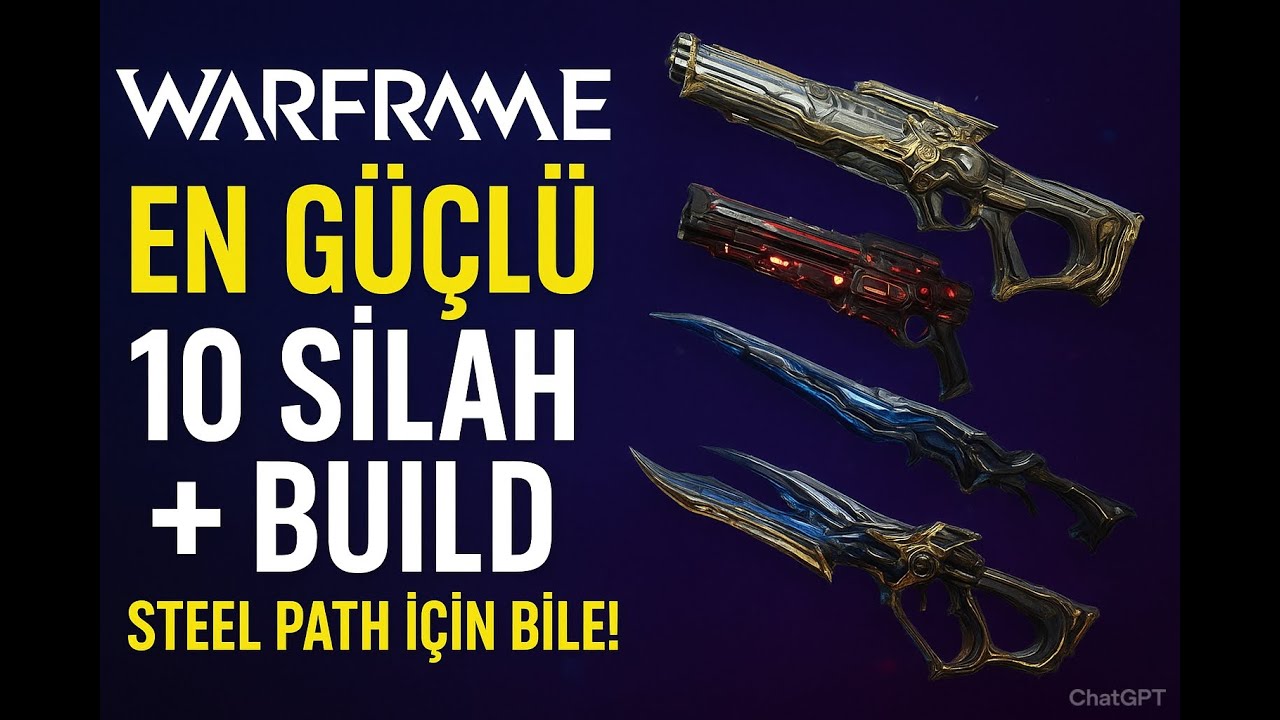 @Warframe  En Güçlü 10 Warframe Silahı ve Build’leri | Steel Path İçin Bile!