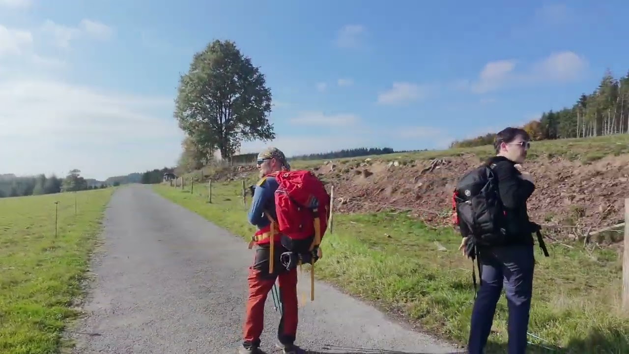 Randonnée automnale dans les Ardennes Belges