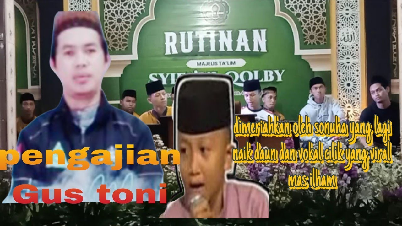 Pengajian rutinan bersama gustoni yang lagi viral sewatulimo