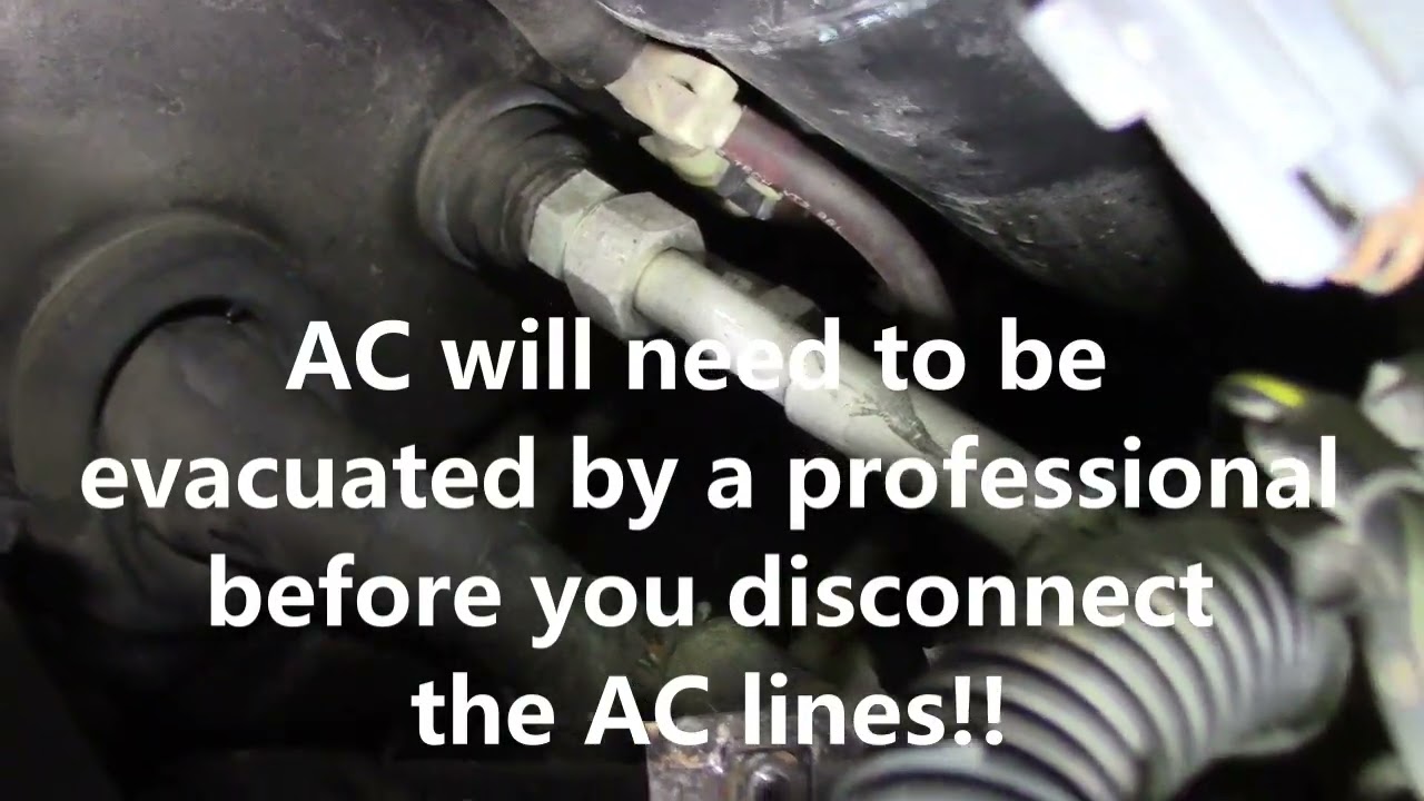 1997 Honda Accord no air movement thru vents - how to replace expansion valve inside evaporator core