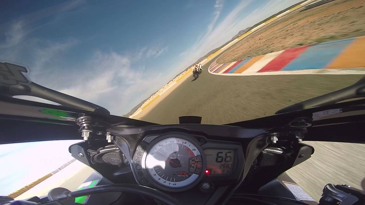 Tracksense Almeria Dec 2015 with Simon Crafar GSXR 750