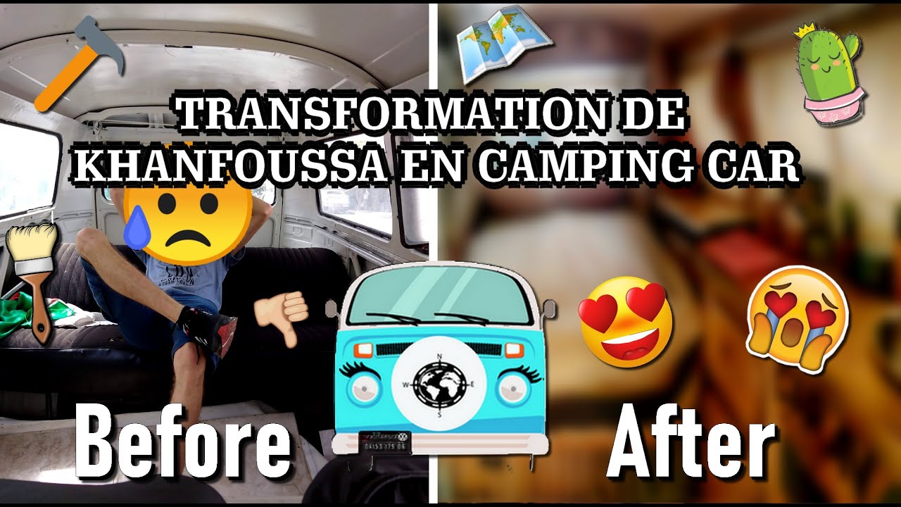 🏠أخيراا خنفوسة 🚐تتحول إلى منزل متنقل 😍
