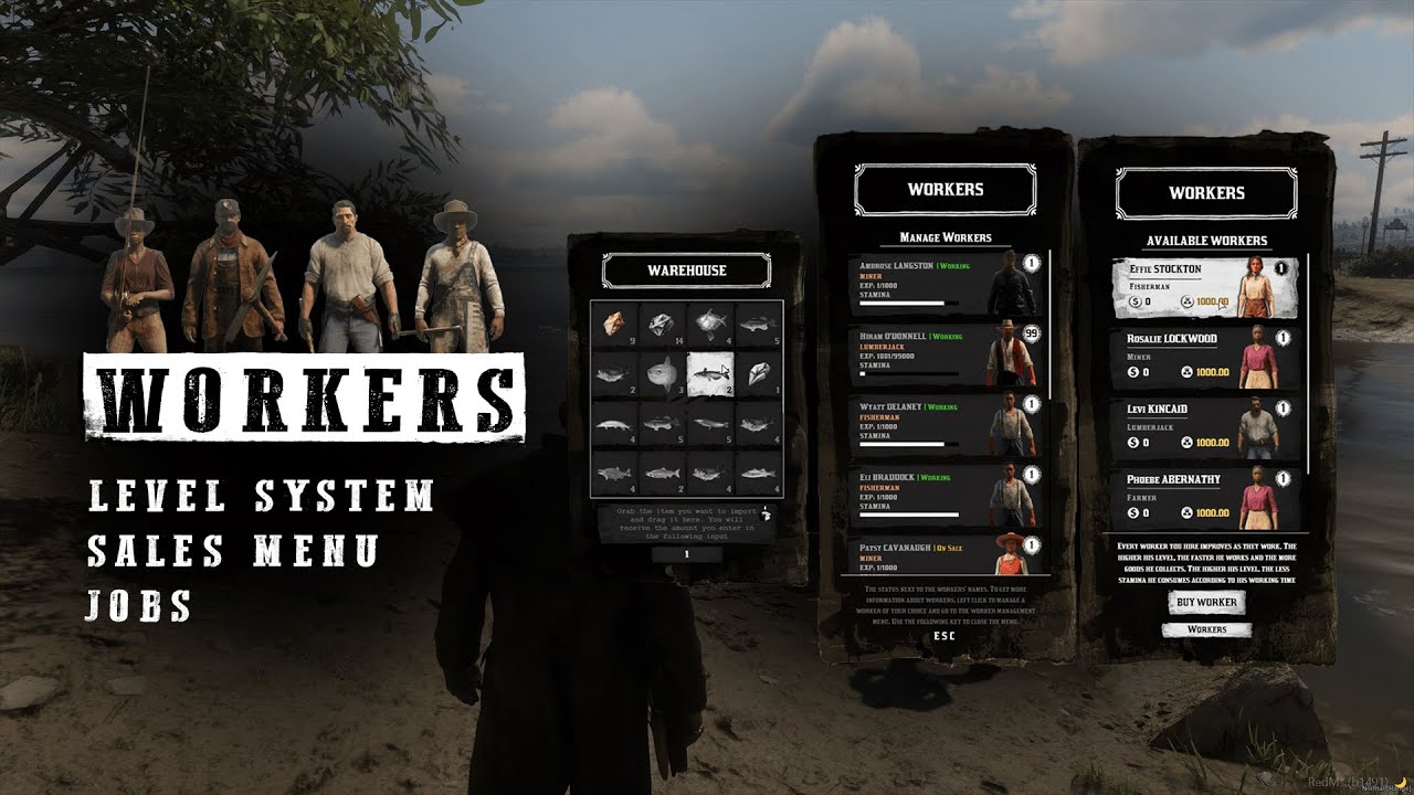 FX-Worker REDM SCRIPT