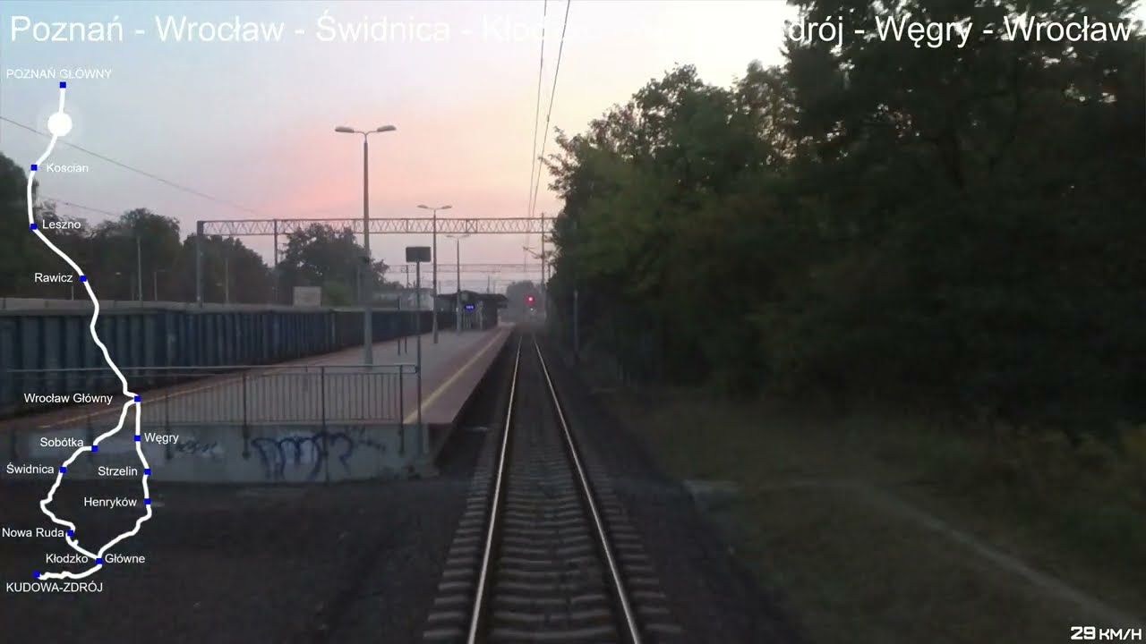 POZNAŃ - WROCŁAW - NOWA RUDA - SŁUPIEC - KŁODZKO - KUDOWA-ZDRÓJ - HENRYKÓW - WĘGRY - WROCŁAW