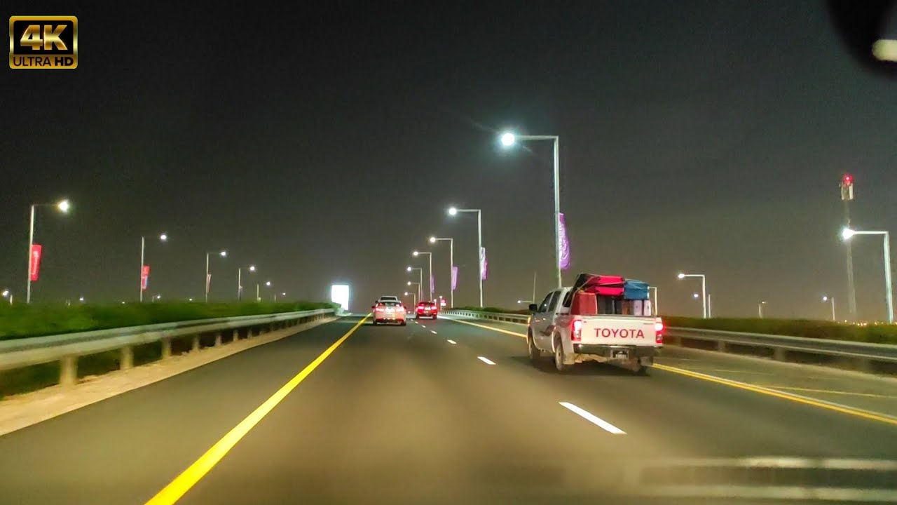 DOHA, QATAR - NIGHT DRIVE HAMMAD AIRPORT TO DOWN TOWN CITY  NOVEMBER 30, 2022 || KUYA ROGER VLOG