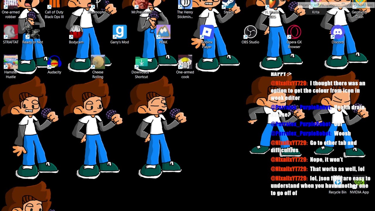 Lets Chat While I Mod FNF!