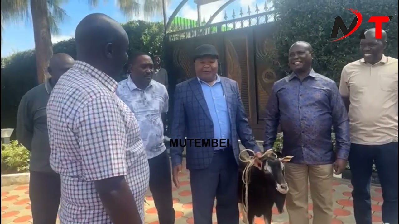 WAIGURU IN TROUBLE AS KIRINYAGA DELEGATES VISITs GACHAGUA WITH GIFTs IN WAMUNYORO!!