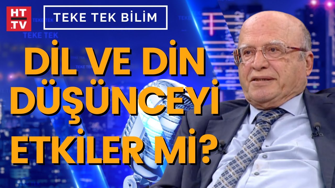 Kültür ve medeniyetin dil ile bağlantısı ne? (Teke Tek Bilim)