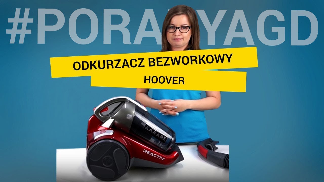 Odkurzacz bezworkowy  - Hoover Reactiv | North.pl