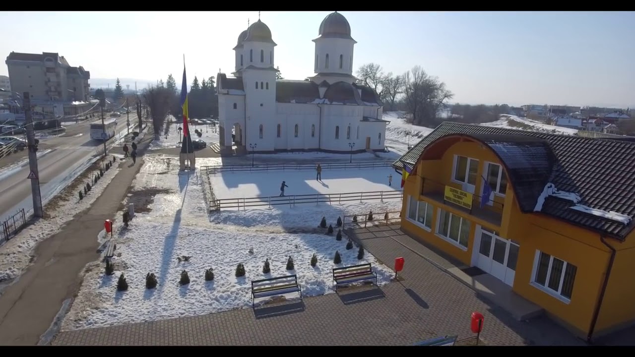 Tarnaveni filmat de sus